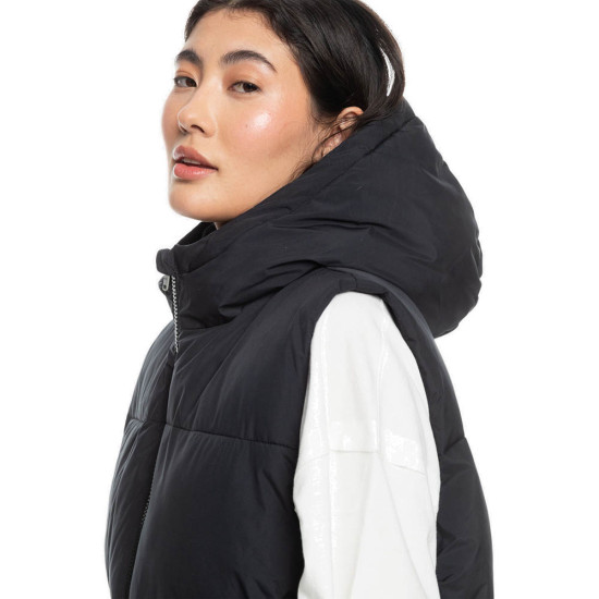 Roxy Γυναικείο αμάνικο μπουφάν Bright Side - Hooded Vest for Women Roxy Γυναικείο αμάνικο μπουφάν Bright Side - Hooded Vest for Women